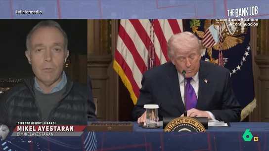 Mikel Ayestaran afirma que los países del Golfo "no se fían" de Trump: "Están en shock y tienen miedo" Mikel Ayestaran afirma que los países del Golfo "no se fían" de Trump: "Están en shock y tienen miedo"