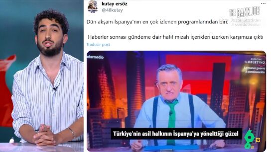 La reacci&oacute;n de Wyoming al descubrir que en Turqu&iacute;a han subtitulado su chiste al turco: "&iexcl;Qu&eacute; dices!"