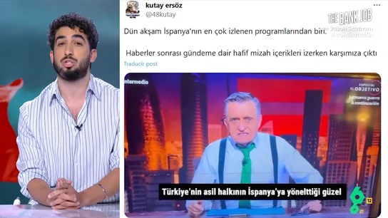 La reacción de Wyoming al descubrir que en Turquía han subtitulado su chiste al turco: "¡Qué dices!" La reacción de Wyoming al descubrir que en Turquía han subtitulado su chiste al turco: "¡Qué dices!"