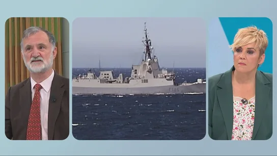 Garat, sobre el envío de la fragata a Chipre: "Es una excelente idea, porque España necesita arrimar el hombro con Europa" Garat, sobre el envío de la fragata a Chipre: "Es una excelente idea, porque España necesita arrimar el hombro con Europa"