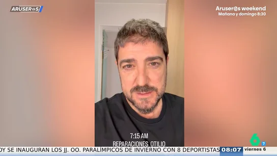 Antonio Orozco estalla con las obras de su hotel de Londres: "¿Qué consideración es esta para un músico que tiene un concierto esta tarde?" Antonio Orozco estalla con las obras de su hotel de Londres: "¿Qué consideración es esta para un músico que tiene un concierto esta tarde?"