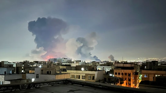 Teherán, bombardeada Teherán, bombardeada