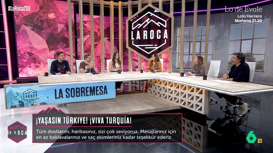 La Roca lanza un guiño a Turquía tras su agradecimiento a España: "Les agradecemos sus trasplantes de cabello" La Roca lanza un guiño a Turquía tras su agradecimiento a España: "Les agradecemos sus trasplantes de cabello"