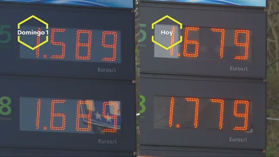 Imagen de una gasolinera de Cantabria: los precios aumentan tras la guerra en Irán. Imagen de una gasolinera de Cantabria: los precios aumentan tras la guerra en Irán.