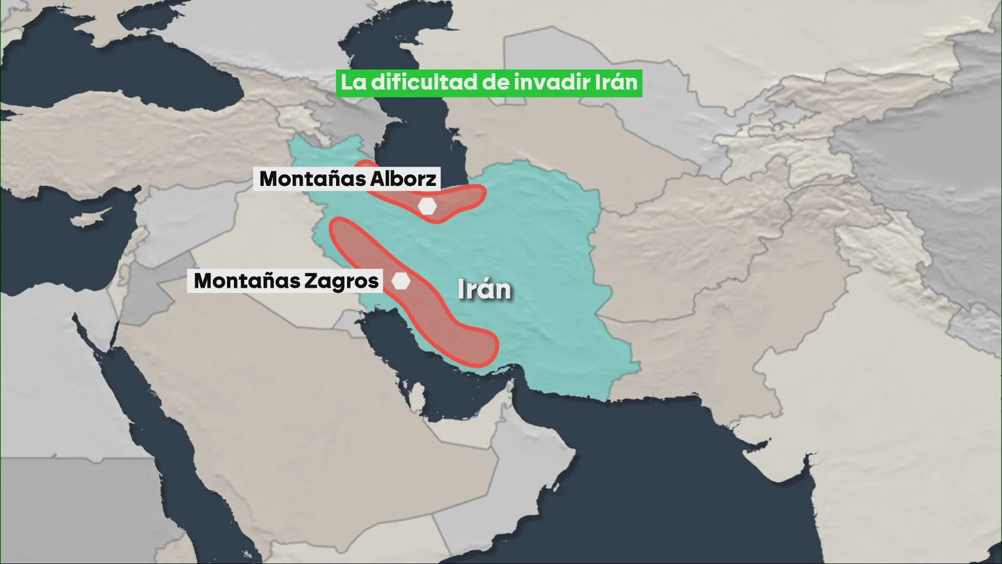 La dificultad de invadir Irán La dificultad de invadir Irán