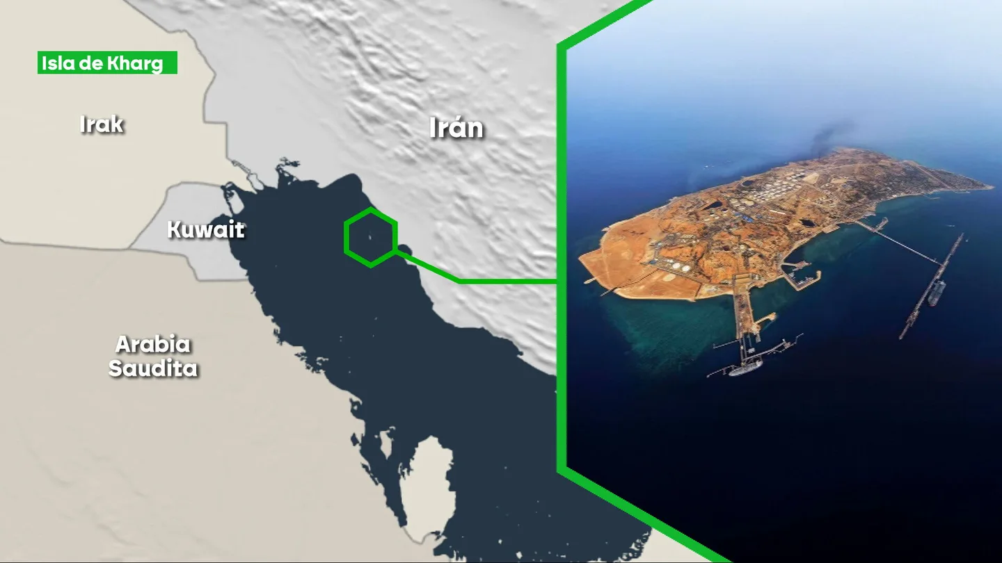 La isla de Kharg, el estratégico punto iraní que Trump quiere tomar para dejar al país sin petróleo La isla de Kharg, el estratégico punto iraní que Trump quiere tomar para dejar al país sin petróleo