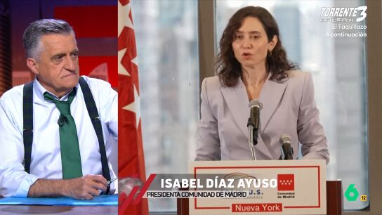 La presidenta de la Comunidad de Madrid ha viajado hasta Nueva York donde ha manifestado su deseo de fomentar la alianza entre Estados Unidos y Espa&ntilde;a. Adem&aacute;s, tambi&eacute;n ha hecho una reflexi&oacute;n sobre la guerra de Ir&aacute;n. 