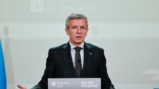 El presidente de la Xunta, Alfonso Rueda