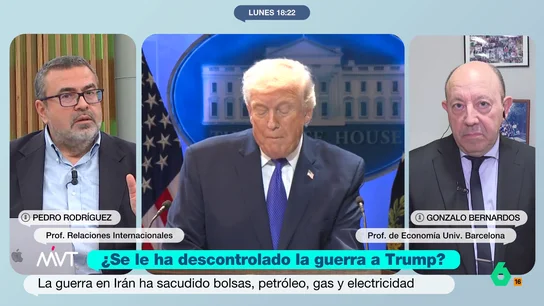 Pedro Rodríguez, sobre Trump: "Desde hace diez días, está empobreciendo a la clase media y trabajadora de EEUU" El profesor de Relaciones Internacional indica que el presidente de EEUU inicio su mandato prometiendo que mejoraría la situación de la clase media y trabajadora de su país y que, además, no entraría en más "guerras eternas".