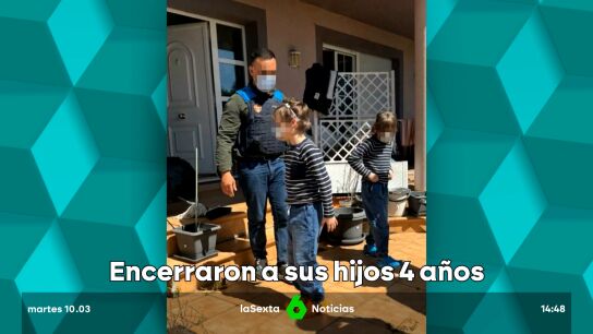 ni&ntilde;os encerrados