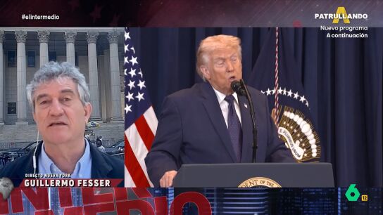 Guillermo Fesser analiza los cambios en el discurso de Donald Trump sobre Ir&aacute;n y asegura que, aunque ya canta victoria y asegura que el conflicto durar&aacute; poco, "Bush hizo lo mismo y seis a&ntilde;os m&aacute;s tarde segu&iacute;an en Irak".