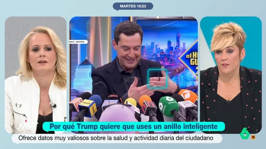 Zaida Cantera, crítica con los anillos inteligentes: "Permiten encasillar a la población, no seamos ingenuos" Donald Trump ha señalado que todos los estadounidenses en el año 2030 deberían contar con uno de estos dispositivos que permiten monitorizar diferentes parámetros de salud: desde la calidad de nuestro sueño a nuestra actividad física diaria.