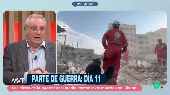 Gurpegui y la "gran tragedia" del "considerable" número de muertos en Irán: "El grandísimo porcentaje son del mismo bando" José Antonio Gurpegui, catedrático de Estudios Norteamericanos en la Universidad de Alcalá, analiza las cifras que hablan de más de 1.700 muertos en los 11 días de guerra en Irán. En este vídeo, señala que el 95% son iraníes.