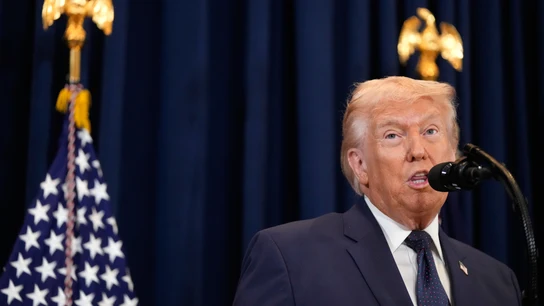 Donald Trump el lunes en el National Doral Miami de Florida Donald Trump el lunes en el National Doral Miami de Florida