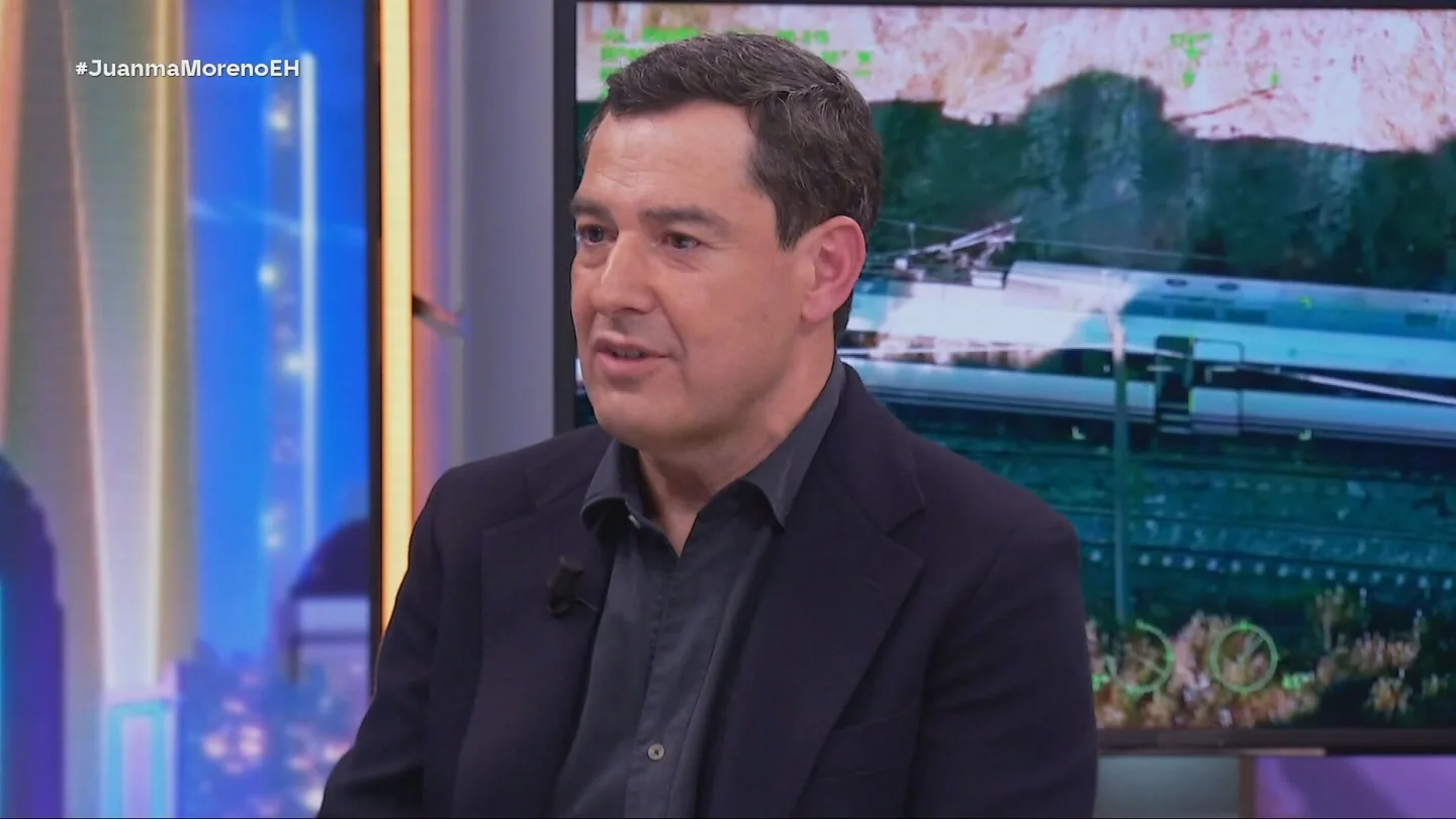 Juanma Moreno, presidente de la Junta de Andalucía, en El Hormiguero Juanma Moreno, presidente de la Junta de Andalucía, en El Hormiguero