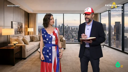 'Ayuso' sugiere unir el 4 de julio con el desfile del Orgullo: "Formamos a los gais como marines, que desfilen y todos contentos" Cristina Gallego se convierte en la presidenta de la Comunidad de Madrid para mostrar cómo está desarrollándose su visita oficial en Nueva York. La presidenta se ha encontrado con el alcalde de Sevilla y debe decidir qué más actividades hacer.