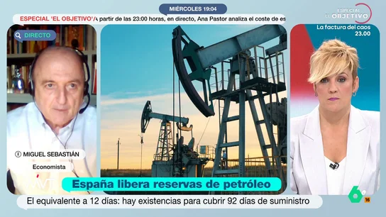 El economista Miguel Sebastián valora la liberación de las reservas de petróleo como una medida "arriesgada" y "poco oportuna" Los países de la Agencia Internacional de la Energía, entre ellos España, han acordado liberar reservas de petróleo. A través de esta medida se busca bajar el precio del petróleo.