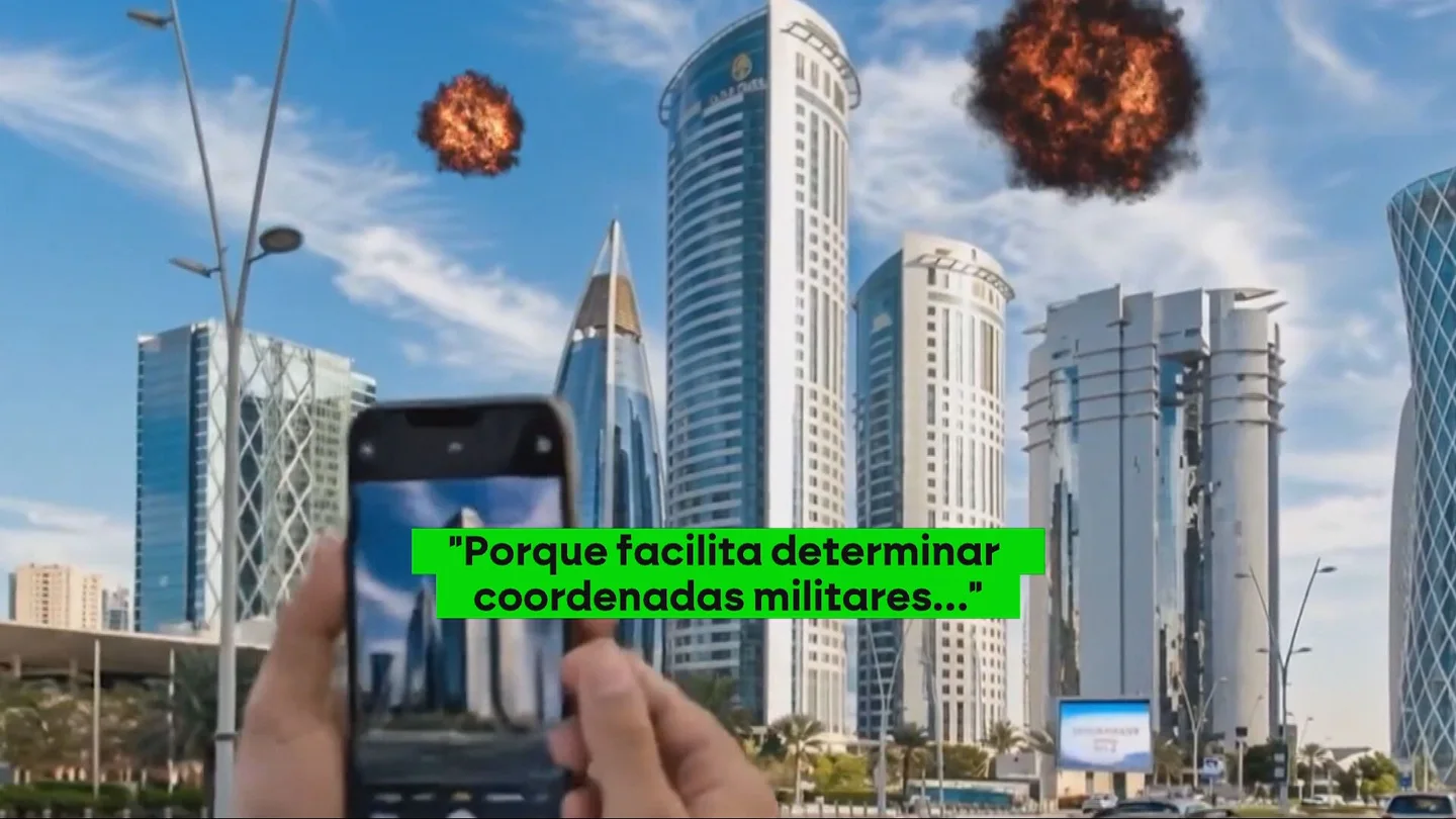 Qatar pide a sus ciudadanos no ponérselo fácil al enemigo: prohíbe grabar el lanzamiento de misiles para no "facilitar coordenadas militares" Qatar pide a sus ciudadanos no ponérselo fácil al enemigo: prohíbe grabar el lanzamiento de misiles para no "facilitar coordenadas militares"