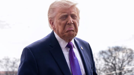 El presidente de Estados Unidos, Donald Trump, este mi&eacute;rcoles. 