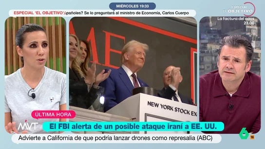 Ana Pastor habla de la obsesión de Trump con los zapatos de su gabinete Ana Pastor adelanta algunos contenidos de su especial de 'El Objetivo' sobre la guerra de Irán y, en este vídeo, analiza una noticia del 'Wall Street Journal' que dice que Trump obliga a todo su gabinete a llevar los mismos zapatos.