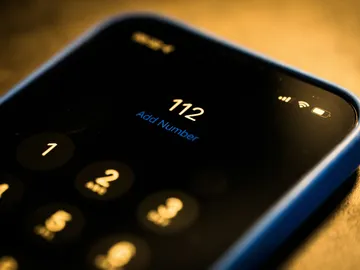 Móvil llamando al 112 Móvil llamando al 112