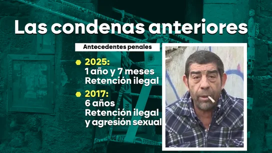 El detenido por el crimen machista de Miranda de Ebro ya había sido condenado por secuestrar a una mujer y abusar sexualmente de una niña El detenido por el crimen machista de Miranda de Ebro ya había sido condenado por secuestrar a una mujer y abusar sexualmente de una niña