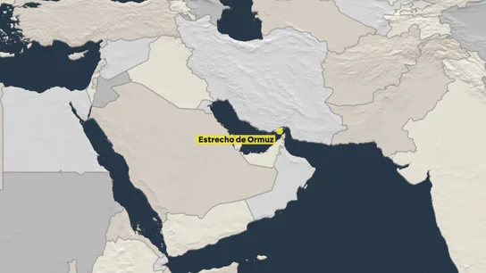 Mapa del estrecho de Ormuz. Mapa del estrecho de Ormuz.