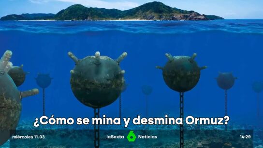 Llenar de minas el estrecho de Ormuz: la estrategia de Ir&aacute;n que podr&iacute;a alargar su bloqueo m&aacute;s all&aacute; del fin de la guerra