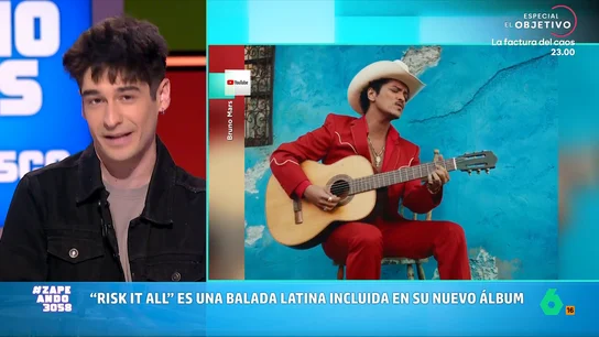 Necko Vidal analiza el nuevo disco de Bruno Mars: "Cada minuto está lleno de sabor y energía" El violinista no puede esconder su emoción ante el nuevo disco del artista estadounidense. Como destaca ninguna canción sobra ya que el disco está lleno de detalles que te hacen escucharlo canción una y otra vez.