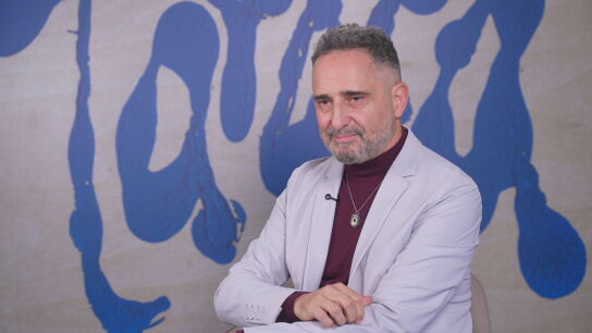 Jorge Drexler durante una entrevista promocional de su nuevo disco, 'Tarac&aacute;'. 