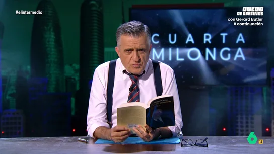 Wyoming reacciona a las teorías de la conspiración de Mayor Oreja: del 11M y ETA, a la "matrix socialista" de Zapatero Wyoming, Sandra Sabatés y Dani Mateo analizan en 'Cuarta Milonga' las teorías de la conspiración del libro de Mayor Oreja, que 22 años después del 11M sigue sosteniendo que fueron unos atentados "para cambiar el rumbo de España".