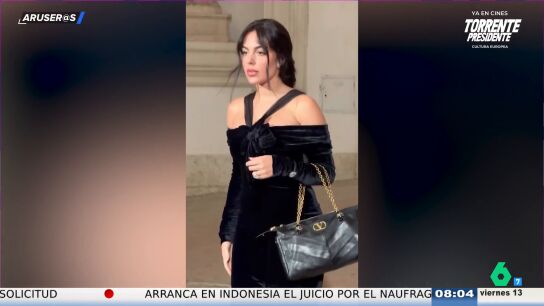 Alfonso Ar&uacute;s, al ver a Georgina Rodr&iacute;guez en la Semana de la Moda de Roma: "Parece italiana"