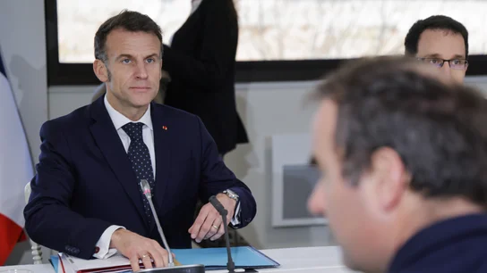 El presidente francés, Emmanuel Macron El presidente francés, Emmanuel Macron