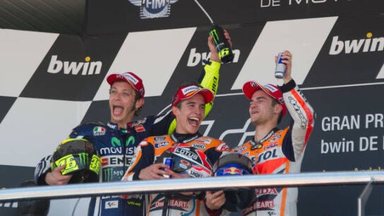 Valentino Rossi, Pedrosa y el episodio con Marc M&aacute;rquez en 2013: "&iquest;Te cort&oacute; el control de tracci&oacute;n?"