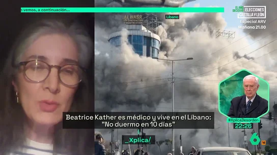 Beatrice Kather, española en Líbano Beatrice Kather, española en Líbano