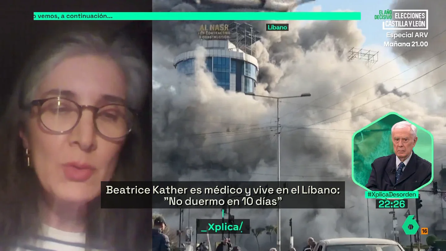 Beatrice Kather, española en Líbano Beatrice Kather, española en Líbano