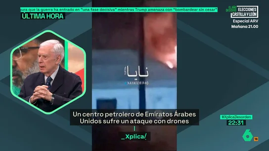 Javier Rupérez, en laSexta Xplica Javier Rupérez, en laSexta Xplica