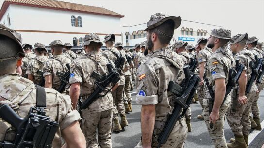 Imagen de archivo de militares espa&ntilde;oles