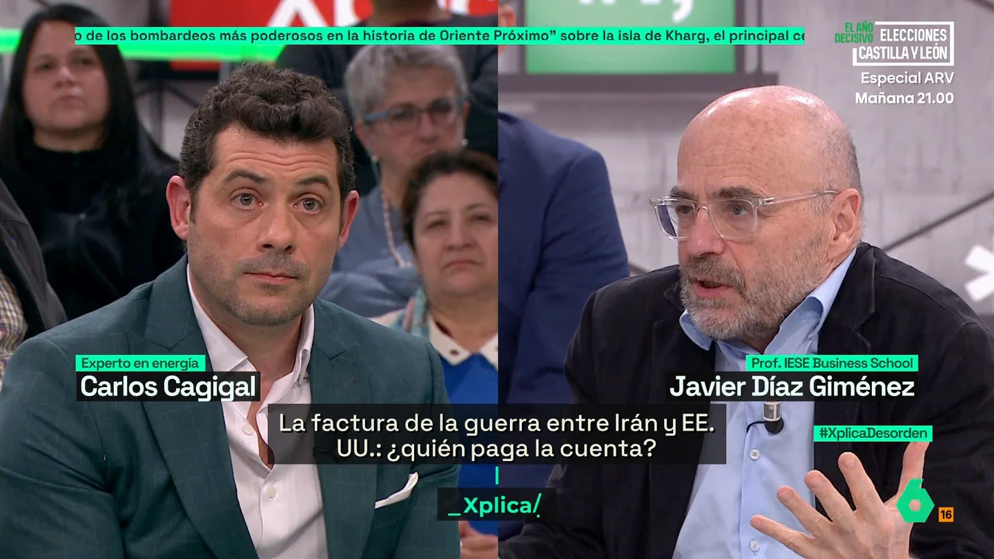 Javier Díaz-Giménez, sobre la subida del combustible: "De haber competencia no veríamos que de la noche a la mañana todos suben precios" Javier Díaz-Giménez, sobre la subida del combustible: "De haber competencia no veríamos que de la noche a la mañana todos suben precios"