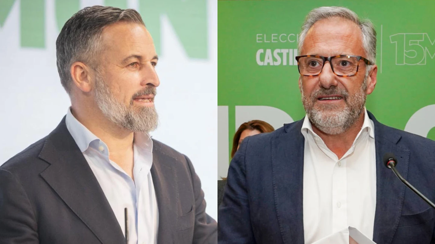 Abascal y Pollán tras las elecciones en Castilla y León Abascal y Pollán tras las elecciones en Castilla y León