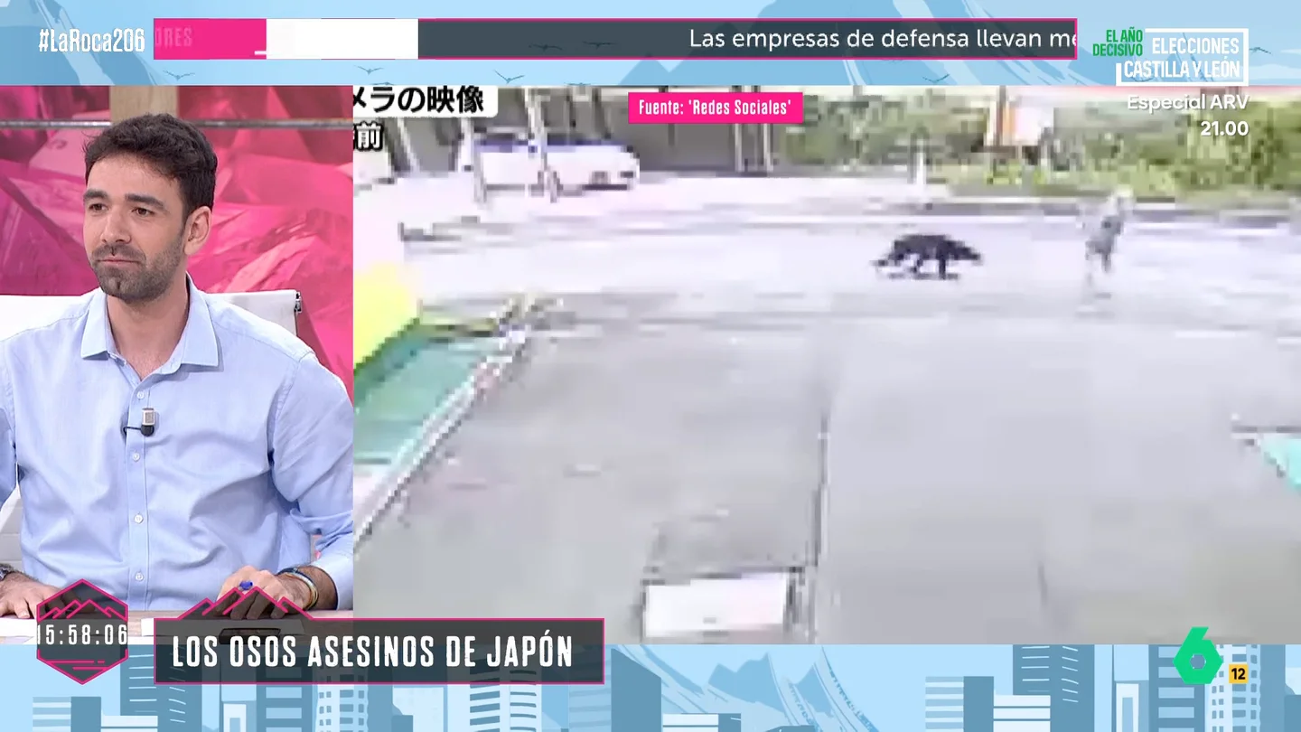 Jesús Espinosa, sobre los osos asesinos de Japón Jesús Espinosa, sobre los osos asesinos de Japón