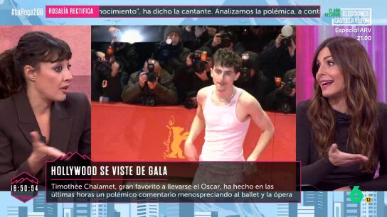 Sara Ramos, sobre Timothee Chalamet