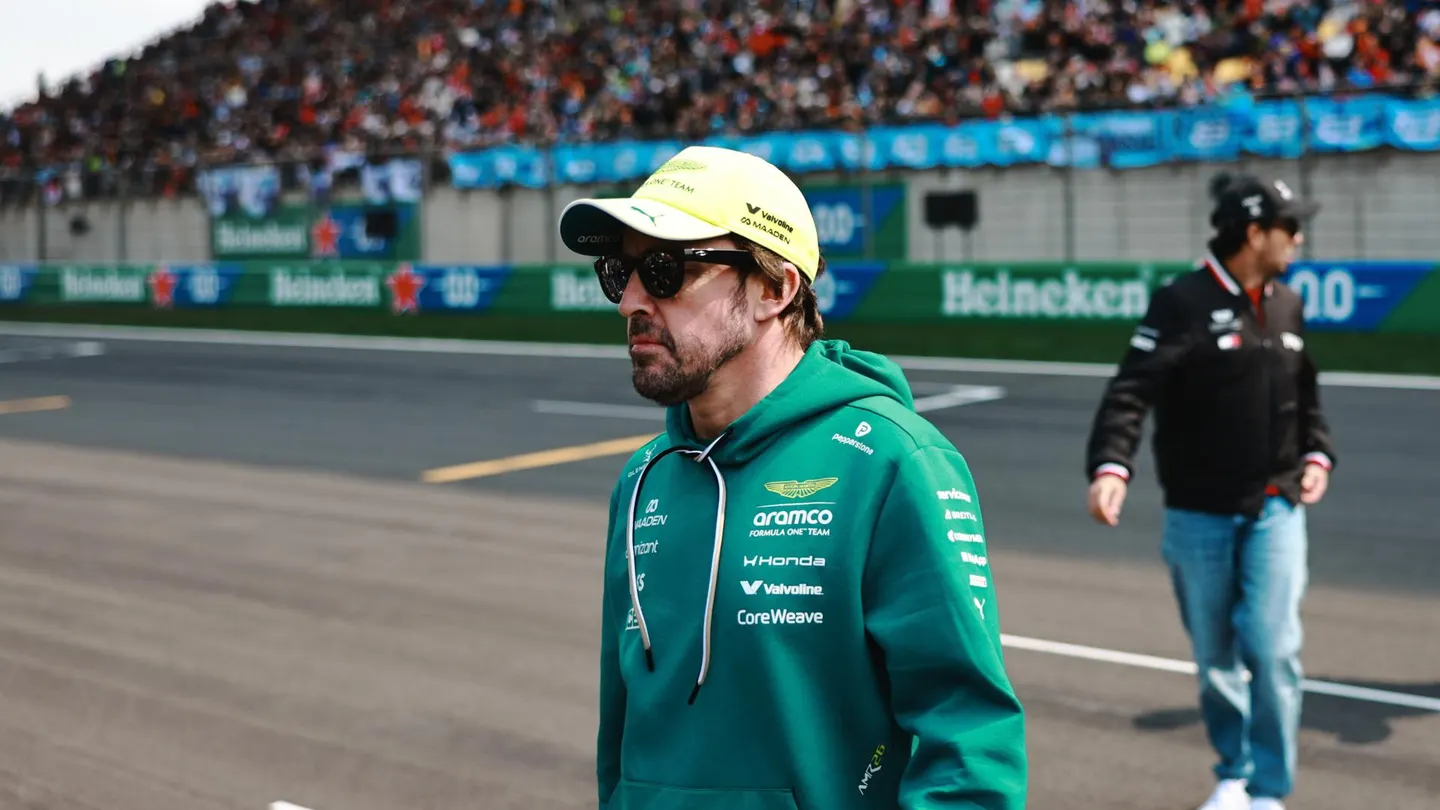 Fernando Alonso en el GP de China Fernando Alonso en el GP de China