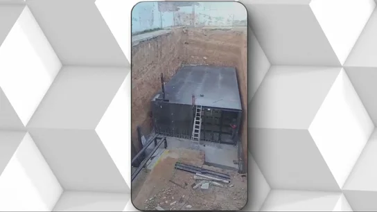 Imagen de un búnker Imagen de un búnker