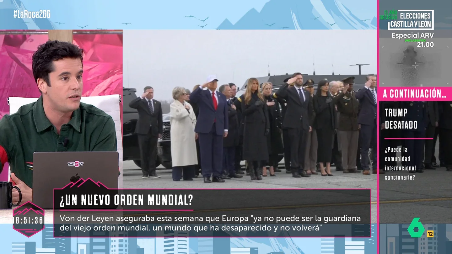 Emilio Doménech: "Tenemos que quitarnos de la cabeza que Trump es una persona que piensa de manera tan compleja todas sus decisiones" Emilio Doménech: "Tenemos que quitarnos de la cabeza que Trump es una persona que piensa de manera tan compleja todas sus decisiones"
