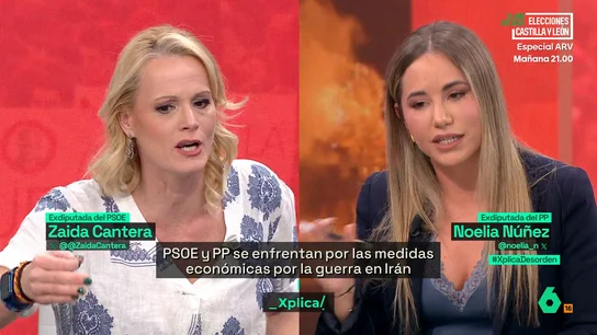 El cara a cara entre Zaida Cantera y Noelia Núñez: "Tienes un cacao mental que no puedes con tu alma" El cara a cara entre Zaida Cantera y Noelia Núñez: "Tienes un cacao mental que no puedes con tu alma"