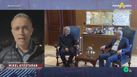 Mikel Ayestaran, sobre el asesinato de Ali Lariyani: "Es un gran golpe para la cúpula del régimen iraní" El corresponsal indica que en este conflicto la estrategia "es de Israel", algo que expuso Marco Rubio y que, este martes, "ha vuelto a decir el alto cargo del gobierno de EEUU que ha dimitido".