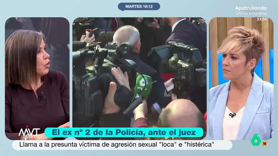 Bea de Vicente, sobre las declaraciones del exDAO: "Se puede ser celosa, ambiciosa y hacer una denuncia falsa, pero si lo dices, lo tienes que demostrar" Bea de Vicente, sobre las declaraciones del exDAO: "Se puede ser celosa, ambiciosa y hacer una denuncia falsa, pero si lo dices, lo tienes que demostrar"