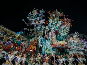 Falla Convento Jerusalén-Matemático Marzal, ganadora de la sección Especial de las Fallas 2026 Falla Convento Jerusalén-Matemático Marzal, ganadora de la sección Especial de las Fallas 2026