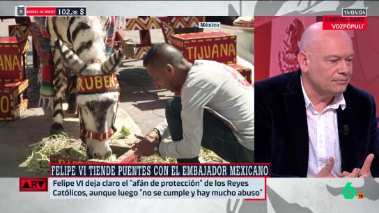 Gabi Sanz, sobre las palabras de Felipe VI: "Creo que hay un inter&eacute;s del rey por hacer de embajador pleno de la cumbre iberoamericana"